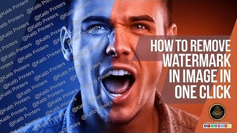 Remove Watermark on Logo by Corel Draw X7