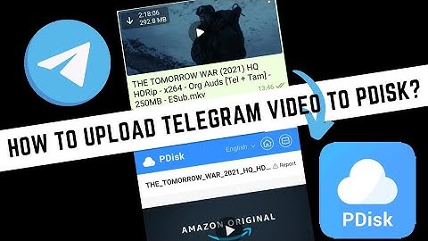 [No More] How To Upload Contents From #Telegram To #Pdisk | Heiman Developer |