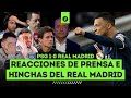 REACCIONES de HINCHAS del REAL MADRID, PRENSA y NARRACIÓN del GOL de MBAPPÉ | PSG 1-0 REAL MADRID