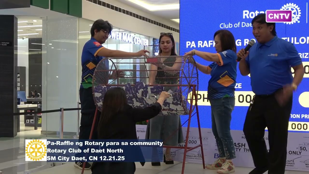 RCDN: Pa-Raffle ng Rotary Tulong sa Community