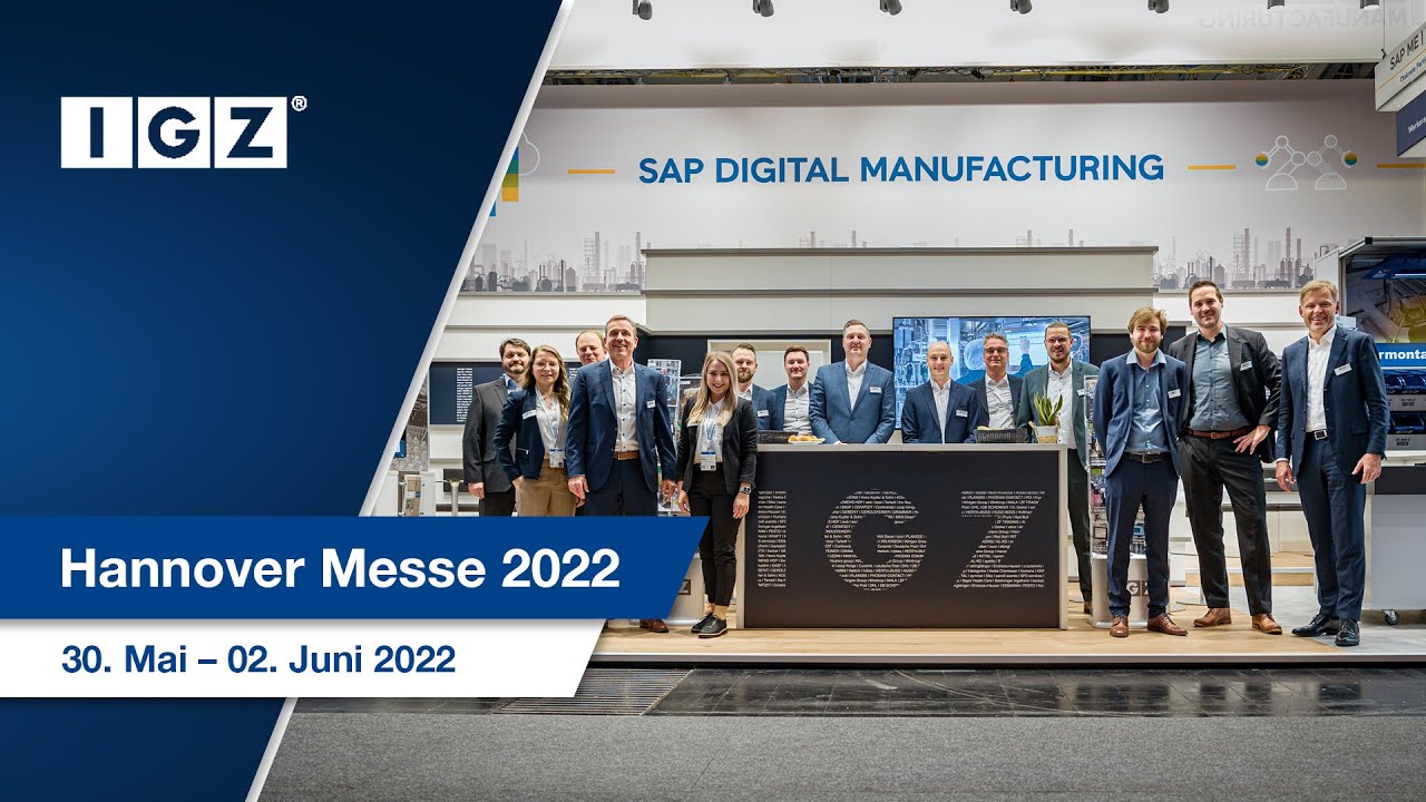 IGZ auf der Hannover Messe 2022 | IGZ – Die SAP Ingenieure