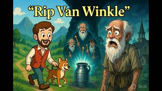 Rip Van Winkle by Washington Irving, West Bengal Board, Class 6, English Book BL0SSOMS #english
