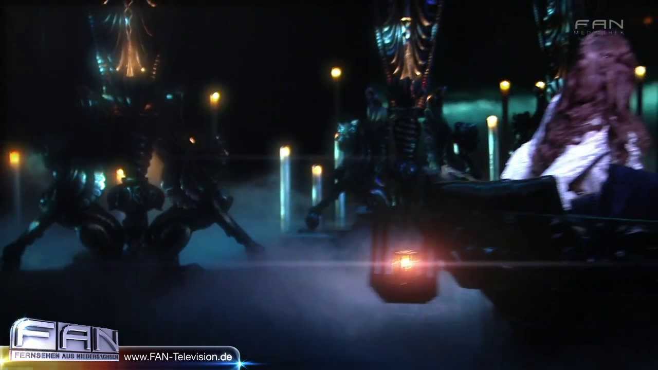 TV-Material (EPK) Das Phantom der Oper Hamburg Neue Flora "See" Bootsfahrt Katakomben Pariser Oper