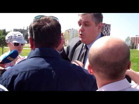 კობა დავითაშვილი აქციის მონაწილეებს დაუპირისპირდა