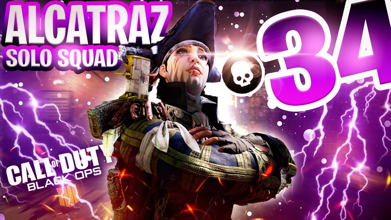 Xim looks to the past⏱️|34 Kill Solo Squad BO4 Alcatraz Game - YouTube