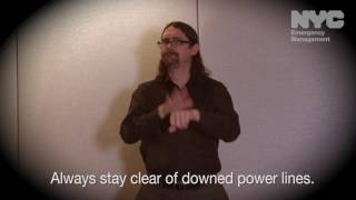 Notify NYC American Sign Language Message: Severe Thunderstorm Watch