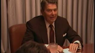 President Reagan's meeting with the NSC regarding the TWA Hijacking on June 20, 1985