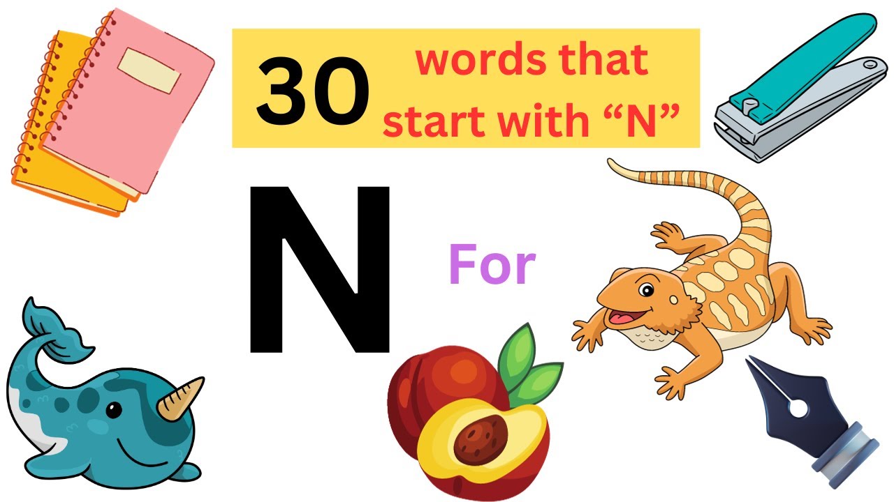30 Words starting with letter Nn | 