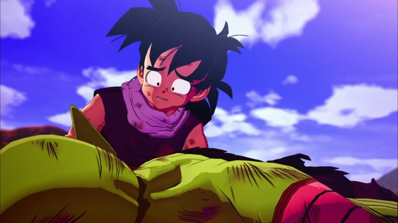 Piccolo sacrifices himself for Gohan DBZ Kakarot cutscene YouTube