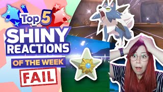 TOP 5 SHINY FAILS of the WEEK! Pokemon Sword and Shield Shiny Montage