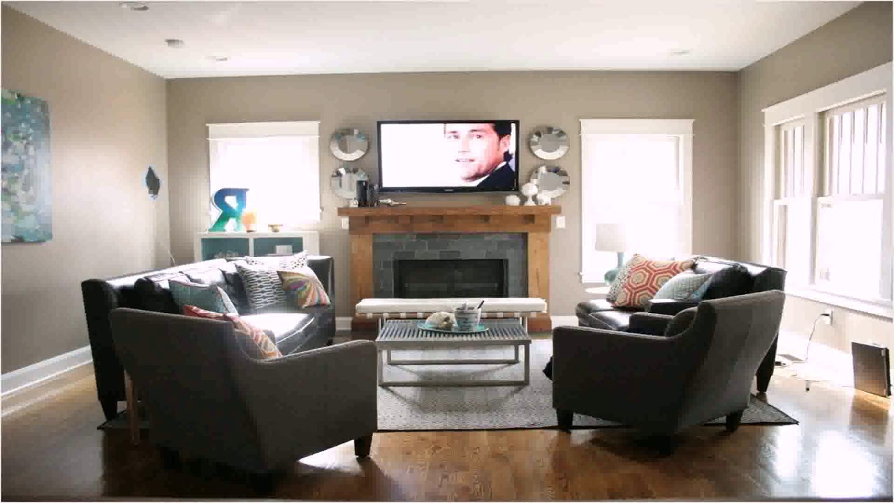 Furniture Design For Rectangular Living Room - YouTube