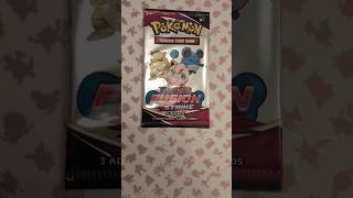Opening a Pokémon TCG Booster Fusion Strike Funpack
