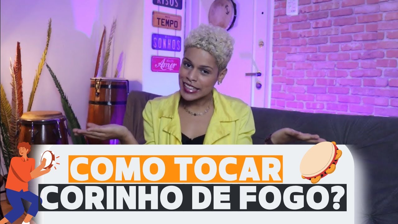 Como tocar corinho de fogo no pandeiro ? | Rapha Morret