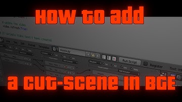 How to add a cut scene to a game in BGE