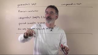 video 14.1. non-parametric statistics