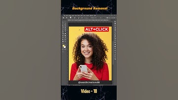 How to Remove Background in Photoshop Using Eraser Tool | Easy Tutorial 2025 #shorts  #photoshop