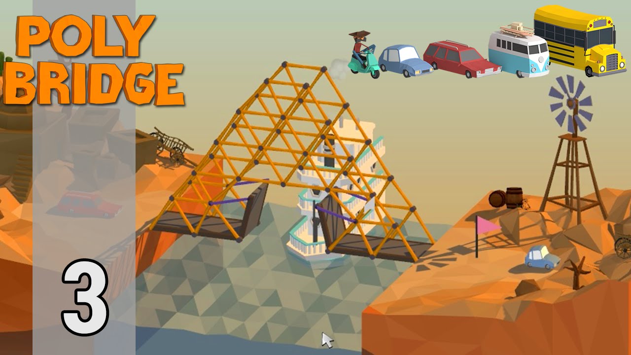 Polybridge Building Poly Bridge Let's Play (Bridge Building Simulator) | Getting The Hang ...
