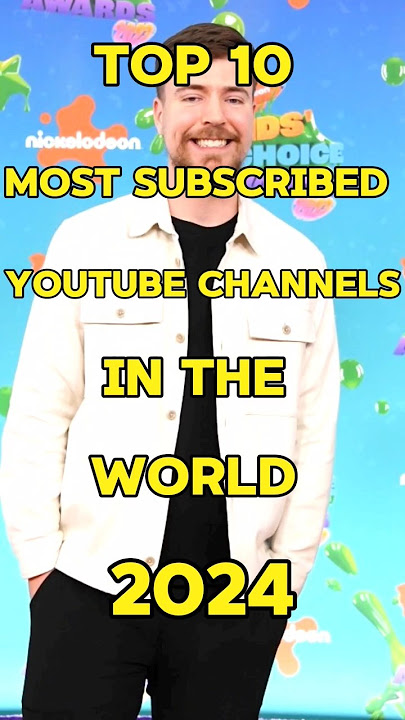 10 channel dengan pelanggan terbanyak tahun 2024 #shorts #shortsvideo #viral #top10 #subscribers