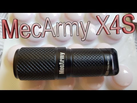 Trail trek review  MecArmy X4S keychain LED flashlight