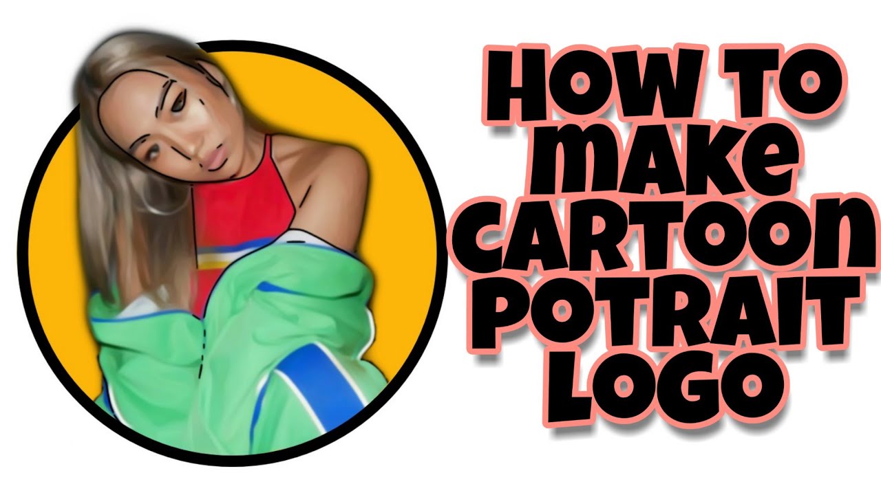 Cartoon Portrait Logo || PicsArt Tutorial - YouTube