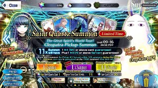 Fgo Cleopatra Summon Great Spirits World Tour Event