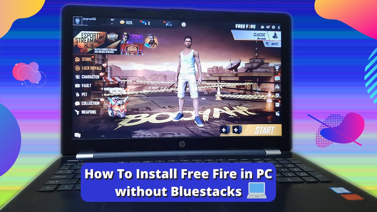 How To Play Free Fire In Laptop - Free Fire For Weak Laptop