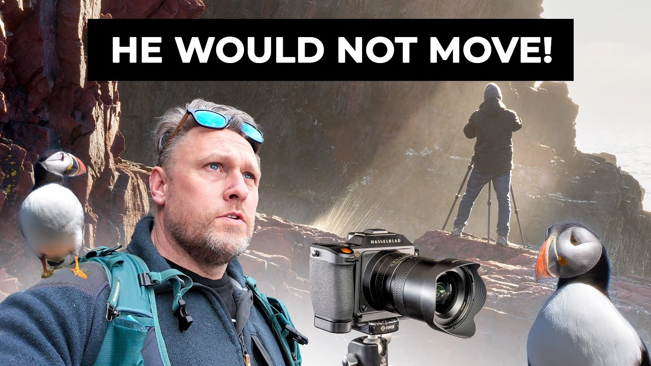 Этот фотограф-пейзажист из Ньюфаундленда не хотел выходить из кадра!