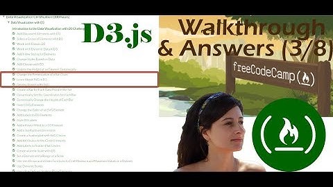 [3/8] D3.JS -- Learning about SVG and the rect element | FreeCodeCamp Challenges