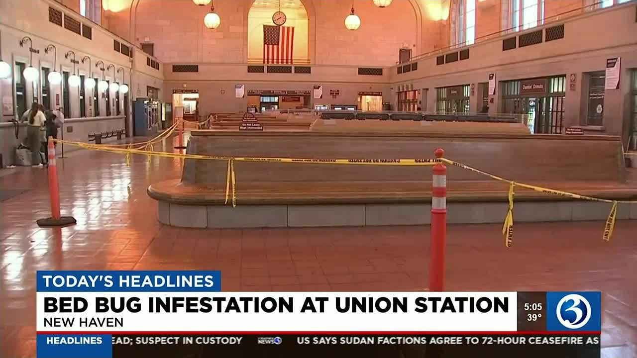 Reported bed bugs at Union Station shuts down seating area