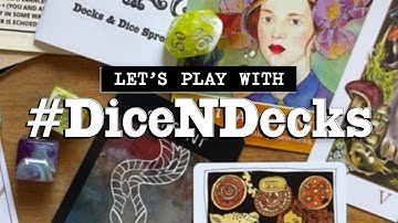 Rolling Dice, Reading Decks 🎲 Exploring New Divination Systems #DiceNDecks