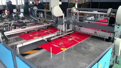 Woven Bag Cutting Sewing and Liner Inserting Machine