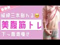 【１日８分】ぽっこりお腹を解消! 美腹筋トレーニング最新版【下っ腹激痩せ】 | ブス美