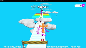 NOOB vs PRO vs HACKER vs GOD in Tall Man Run! online without installation 1 level