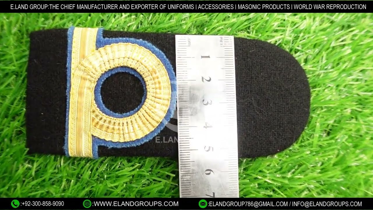 Navy Naval Ship Captain officer Shoulder Epaulette,  Navy Commander shoulder straps