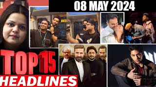 Top 15 Big News Of Bollywood 8Th May 2024 Stardom Ranveer Singh Pushpa 2