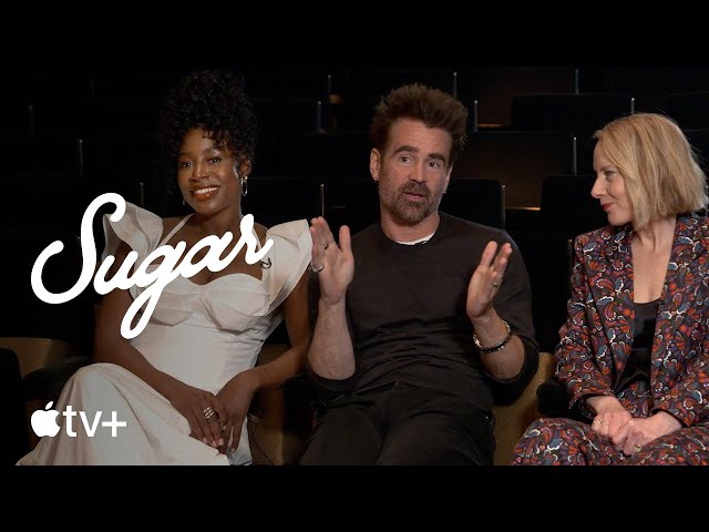 Sugar — The Cast of Sugar Reads Fan Theories | Apple TV+ class=