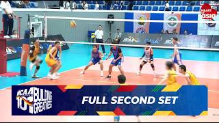 FULL SECOND SET (Semifinals) -  Mapua Cardinals vs Arellano Chiefs | NCAA Season 101