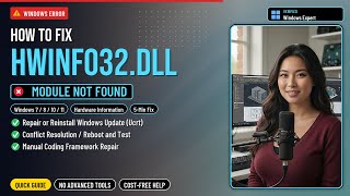 Fix hwinfo32.dll Sensor Error!