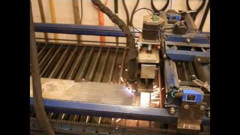My first YouTube video of self built CNC Plasma Table