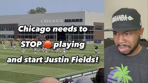 The Chicago Bears need to STOP playing and make Justin Fields the starter over Andy Dalton!