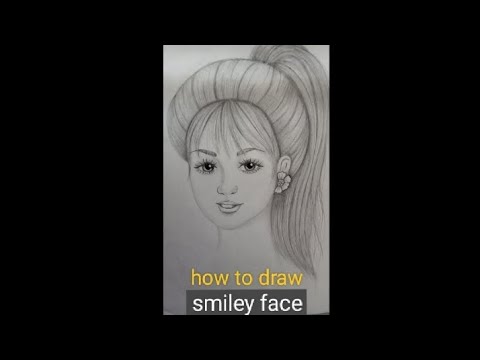 How to draw smiley face - YouTube