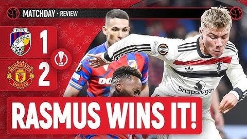 Viktoria Plzen vs Manchester United(1-2) | Extended Highlights | Europa league Knock offs!!