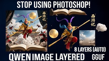 Qwen Image Layered ComfyUI. The GGUF Workflow That Killed Photoshop
