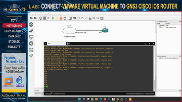 Network vLab - CONNECT VMWARE VIRTUAL MACHINE TO A GNS3 CISCO IOS ROUTER