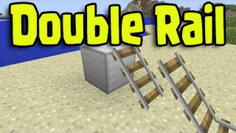 Minecraft PS3, PS4, Xbox, Wii U - Double RAIL GLITCH
