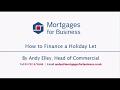 How to finance a holiday let | FREE WEBINAR