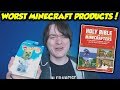 I Spent $100 On Terrible Minecraft Merch