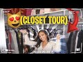 MY CLOSET LOOKED CRAZY!! CLOSET TOUR!!!