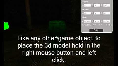 Terror Engine Basics: How To Add 3D Models #3