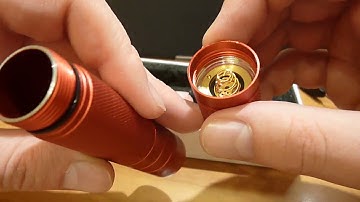 Convoy S2+ 1000LM Cree XM L2 T6 - 4C 3 / 5 Modes LED Flashlight Torch - RED T6-4C from Gear Beast